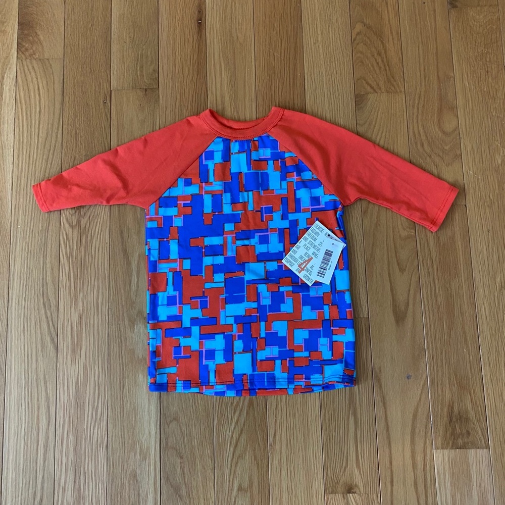 LuLaRoe Kids  3/4 Sleeve Sloan Tee